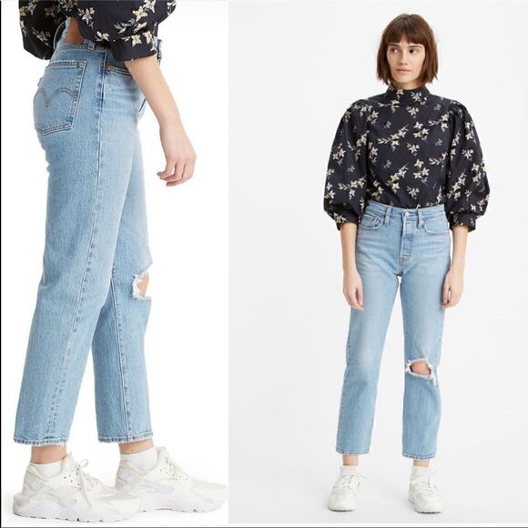 NWT Levi's Wedgie Jeans size 27x28 - Picture 1 of 10